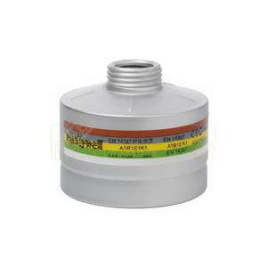 แผ่นกรองพลาสติกที่แนะนำสำหรับ Honeywell และ moldex หน้ากากป้องกันก๊าซพิษแบบเต็มใบหน้าและหน้ากาก XL Combi A2B2E2K2ตาม En 148 - Product Image 1