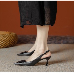 Zapatos de Tacón Alto y Punta Fina Estilo Coreano para Mujer, Sandalias de Tacón, Zapatos de Vestir para Boda - Product Image 4