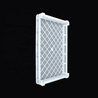 Plateau de cuisson perforé de 600x400x50Mm, ustensile en plastique de forme peu profonde