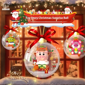 Authentique <span class=keywords><strong>DOULUO</strong></span> Trend Toy Story Boule surprise de Noël Boîte mystère PVC Cadeau unisexe Décoration Vente en gros Ornements suspendus 1/12 - Product Image 3