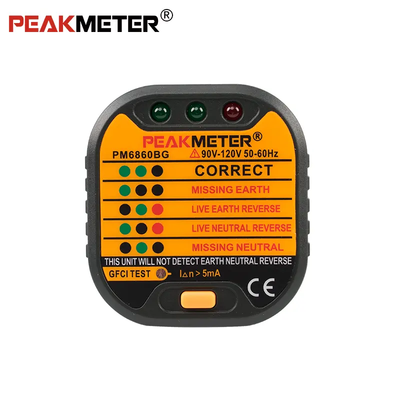 Pocket Mini RCD Test American Standard 110V Plug US electric Socket Tester