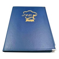 Faible MOQ – Porte-menu rechargeable A4 simple, double ou triple pour KTV, boîte de nuit, restaurant – Livre de menus de restaurant