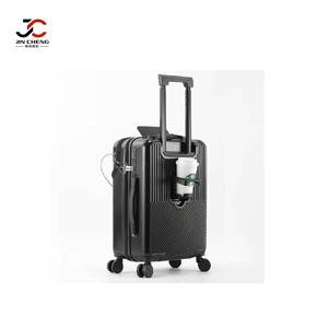 <span class=keywords><strong>Valise</strong></span> à roulettes ABS légère à ouverture frontale pour homme et femme, petite taille, avec serrure TSA, bagage cabine étanche - Product Image 1