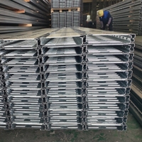 Grille ouverte en acier galvanisé Plancher métallique Mezzanine Panneau de plancher pour le stockage Rayonnage