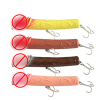Leurre de pêche artificiel flottant 150mm 45g pour eau salée, type crayon, pour pêche au lancer, pour la pêche au bar et au vairon, wobblers