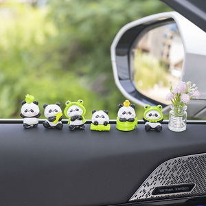 <span class=keywords><strong>Panda</strong></span> creativo ornamenti <span class=keywords><strong>auto</strong></span> simpatico cartone animato in resina <span class=keywords><strong>accessori</strong></span> interni per Console di navigazione decorazioni per i proprietari di <span class=keywords><strong>auto</strong></span> - Product Image 4