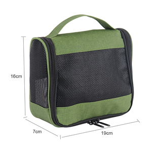 New Homein HMMB071 Waterproof Polyester Zipper Fashion Male Boys <b>Men</b> Travel Organizer <b>Pouch</b> 25x13x14cm - Product Image 5