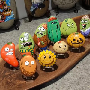 Giocattoli Educativi: Ciottoli Lisci per Bambini, per Arte Creativa e Artigianato, Disegno su Roccia, Pietre Grigie per Dipingere - Product Image 6