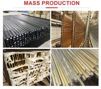 Profilé en aluminium OEM haute résistance 6063 pour cadre de porte d'armoire mince, idéal pour les meubles de cuisine de luxe