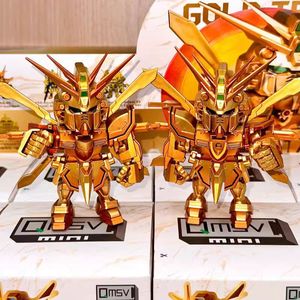 Nuevo 2026, 100% Auténtico, Set de 8 Piezas, Anime Japonés QMSV Mini Gun Dams Gold Team, Caja Sorpresa Coleccionable, Mini Figuras de Acción, Juguetes Robot - Product Image 4