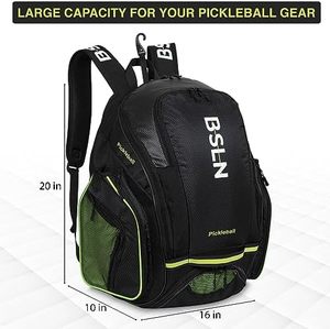 Muestra Gratuita, Bolsa Deportiva Aislada para Pickleball, Mochila Tipo Sling, Portátil, para Entrenamiento y Juego al Aire Libre - Product Image 4