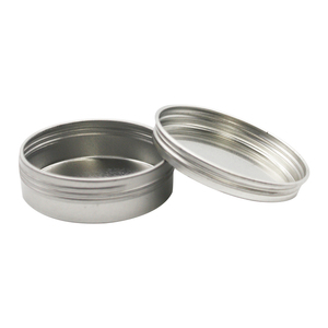 Bán Hot tùy chỉnh vòng kim loại hộp thiếc rỗng tinplate lưu trữ cho bánh nến Cookie cho món quà với in logo - Product Image 1