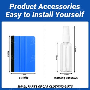 Cho t-esla cybertruck 2024 PVC ppf sơn bảo vệ phim DIY Gloss thanh lịch bọc trắng <span class=keywords><strong>5</strong></span> năm bảo hành tự dính - Product Image 6