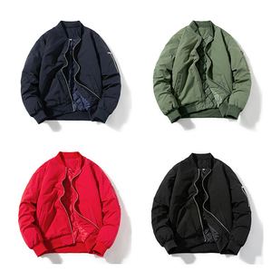 2023 moda nueva chaqueta Bomber de gran tamaño para hombre, chaqueta Bomber impermeable de alta calidad con estampado y bordado, chaqueta Bomber personalizada Wint - Product Image 2