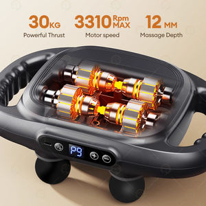 Pistolet de Massage Professionnel Fascia Premium 2025 à 6 Têtes pour Soulagement des Douleurs Musculaires du Corps Entier, Jambes, Taille, Dos, Fessiers, Tissus Profonds - Product Image 6