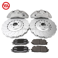 Kit de Pinzas de Freno de Alto Rendimiento Akebono 8N de 6 Pistones para Audi A1 A2 A3 A4 A5 A6 A4L A6L A7 A8 Rs4 RS5 RS7 RS8 Q3 Q7 Q8