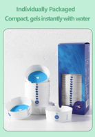 Cendrier en papier portable, écologique, sans fumée, coloré, jetable, personnalisé, vente en gros à prix réduit
