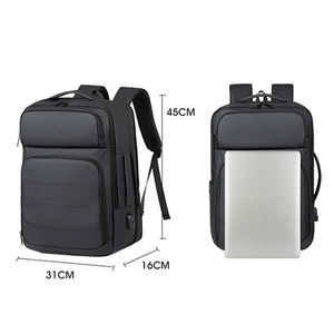 <span class=keywords><strong>Mochila</strong></span> de Viaje para Negocios 2026, al por Mayor, Personalizada, Resistente al Agua, con Carga USB, Expandible, de Gran Capacidad - Product Image 6