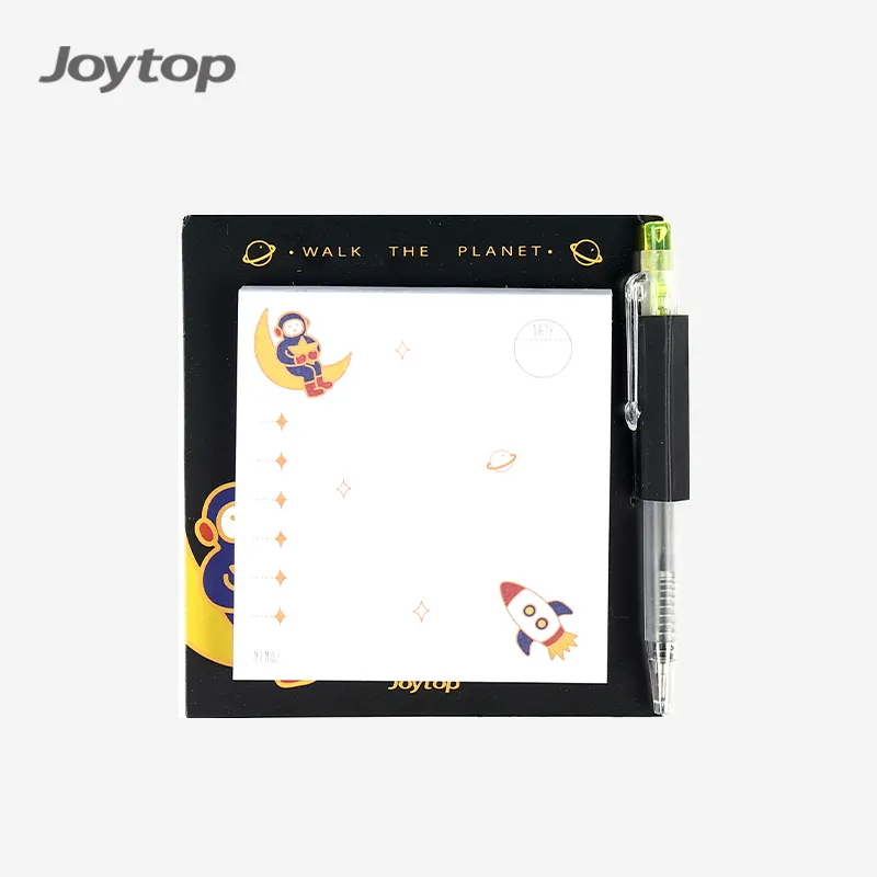 Joytop 5484, оптовая продажа, космос астронавта, 60 листов, милый блокнот для записей, блокнот с держателем для ручек, милые канцелярские принадлежности