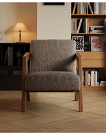 Canapé simple moderne de luxe italien pour petite maison, chambre à coucher, salon, structure en bois, design ergonomique