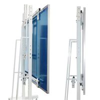 Meilleur prix, haute qualité, écran LCD interactif multi-touch de 102 pouces, tableau blanc intelligent en métal, à des fins pédagogiques, pour le bureau