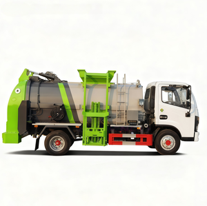 Camión Compactador de Basura Eficiente 4X2 para Recolección y Transporte de Alimentos, 8000L, para Áreas Comerciales - Product Image 6