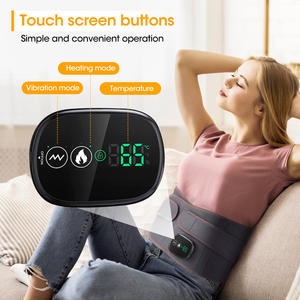 Ceinture de massage lombaire sans fil <span class=keywords><strong>rechargeable</strong></span> avec dispositif de traction, chauffage électrique et vibrations pour soulager les douleurs dorsales - Product Image 4