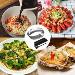 Utensilios de Cocina Profesionales 3 en 1 al por Mayor: Picador, Triturador y Prensa de Ajo de Plástico y Acero Inoxidable - Product Image 5