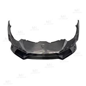 Parachoques Delantero de Fibra de Carbono Seca para <span class=keywords><strong>Lamborghini</strong></span> Huracán LP580 LP610 EVO, Estilo Tecnica Modificado, Kits de Carrocería - Product Image 2