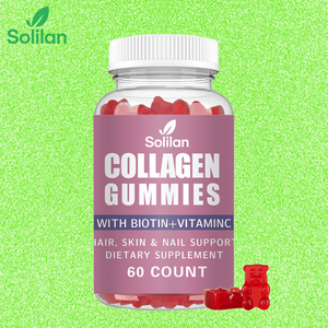 Collagen <strong>Vitamins</strong> Gummy Candy Whitening <strong>Vitamin</strong> C Biotin Lightening Hair Nail Growth Skin Healthy Adults Health Food Grade - Product Image 1