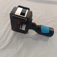 Codeur de date portable TIJ 600 DPI pour l'impression par lots sur boîtes en carton, imprimante à jet d'encre portable