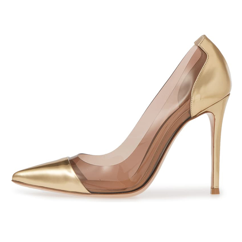 Wholesale Clear PVC High Heels for Women,1 Pair