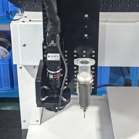 Robot distributeur automatique intelligent de micro-adhésifs panoramique avec visuel CCD, PLC, pour montage sur banc, 220V, pour roulements de moteur