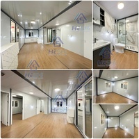 Casa Contenedor Expandible de 40 Pies/20 Pies, Lista para Canadá, CSA C22 2, 2 Dormitorios, Lujosa, Moderna, Apilable, Personalizable, Tipo Bungalow
