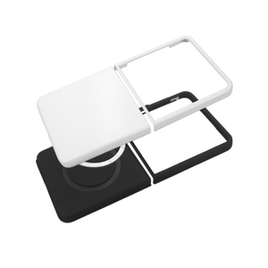 For Samsung Galaxy Z Flip 8 Sublimation 3D 2in1 Magnetic TPU <b>PC</b> Case Coated Blank DIY Custom Print <b>Wireless</b> Charging Cover - Product Image 5