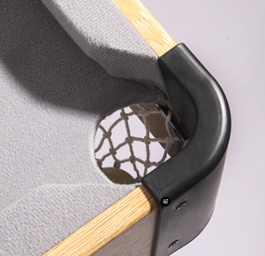 Table de <span class=keywords><strong>billard</strong></span> pliable de luxe S.Q.F avec poches en plastique, personnalisable, pour jeux à domicile - Surface en ardoise de 6 pieds pour sports d'intérieur - Product Image 2