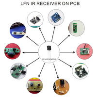 Módulo Receptor IR Tipo Amplificador Óptico Slim Factory LFN, Sensor Infrarrojo de Plástico con Salida Digital, Teoría del Sensor Hall