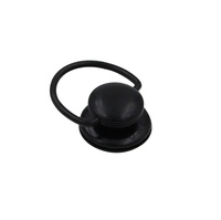 Le bouton de verrouillage de la sangle de guitare Straplock convient à toutes les sangles de guitare basse électrique avec des options multicolores (chrome noir) OWOZ