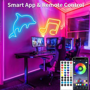 Tira de Luz LED de Neón Flexible para Curvado Vertical, 4mm/6mm, Silicona, RGB, Blanco, Rojo, Verde, Azul, IP67, LEDs SMD, Regulable - Product Image 2