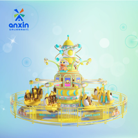 Équipement d'amusement extérieur de l'usine de la Chine tournant la machine de rebond des enfants sautant des attractions de champ de foire