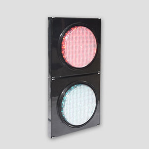 Luz LED <span class=keywords><strong>de</strong></span> Seguridad para Muelle <span class=keywords><strong>de</strong></span> Carga <span class=keywords><strong>de</strong></span> 8 Pulgadas, Luces <span class=keywords><strong>de</strong></span> Tráfico Rojas y Verdes - Product Image 2