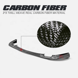 Lèvre avant IP de haute qualité, spécialement autorisée, pour Mazda RX-7 FD3S, en fibre de carbone véritable OEM (2 pièces) (1993-1999) - Product Image 3