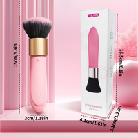 Großhandel Make-up Pinsel Vibrations-Sexspielzeug Weiblicher Nippel G-Punkt Klitoris Vibrator Nippel-Massagegerät Masturbatoren Pinsel-Vibratoren