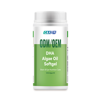 Huile d'algues DHA de qualité supérieure en gélules souples, soutien à la santé du cerveau et des yeux, compléments alimentaires à base de plantes pour adultes