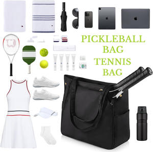 Free sample Wholesale Custom Tennis <b>Racquet</b> Tote Bag Tennis Racket Backpack with Shoes Compartment - Product Image 6
