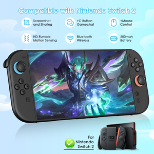 Silicone Protective Cover Shell Left Right Controller <b>Case</b> with Joystick Cap for Nintendo <b>Switch</b> 2 Game Accessories - Product Image 5