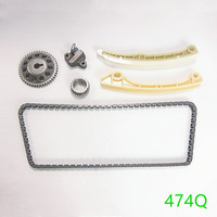 VOUVOU Kit Tensioner rantai pengatur waktu mesin, untuk Haima 2 (2007-2016) M3 (2012-2016) S5 M5