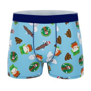 Mens Briefs Underwear <b>Polyester</b> Custom Logo Breathable Mens Printing Briefs Underwear for Men - Product Image 2