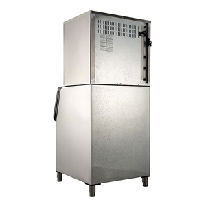 Machine à glaçons commerciale LZ 2026, grande capacité, homologuée CE/ISO, production de 450 kg par jour avec refroidissement par air - Product Image 2