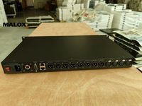 Sistema de Gestión de Altavoces Digitales MALOX DP26 2-IN 6-OUT con Control Remoto, Software para PC, Ecualizador de 11 Bandas y 2 Años de Garantía